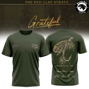 The Red Clay Strays Grateful 2026 Signed T Shirt 10