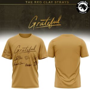 The Red Clay Strays Grateful 2026 Signed T Shirt 2