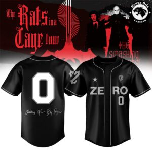 The Smashing Pumpkins The Rats In A Cage Tour 2026 Baseball Jersey 2