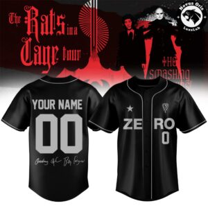 The Smashing Pumpkins The Rats In A Cage Tour 2026 Baseball Jersey 3