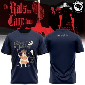 The Smashing Pumpkins The Rats In A Cage Tour 2026 Graphic T Shirt 4