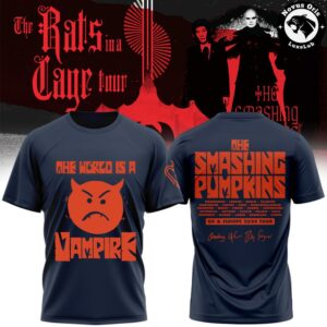 The Smashing Pumpkins The Rats In A Cage Tour 2026 Graphic T Shirt 5