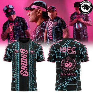Toa Samoa Rugby Captain’s Run 2026 Turtle Shell Pattern T-Shirt