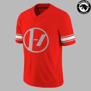 Twenty One Pilots x Ohio State Buckeyes 2026 Red Football Jersey 2