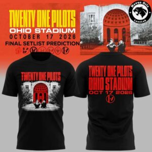 Twenty One Pilots x Ohio State Buckeyes 2026 T Shirt 4