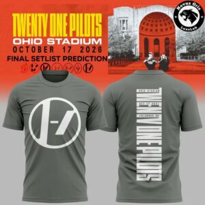 Twenty One Pilots x Ohio State Buckeyes 2026 T Shirt 5