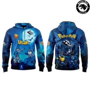 Utah Mammoth x Pokmon Halloween Night 2026 Hoodie 2