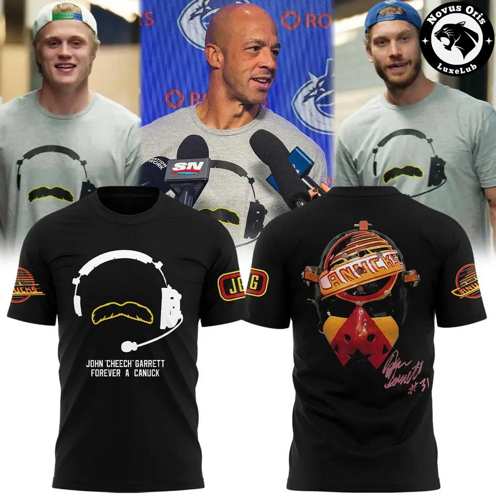Vancouver Canucks John Garrett Forever a Canuck 2026 T-Shirt Vancouver Canucks John Garrett Forever a Canuck 2026 T-Shirt