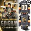 Vegas Golden Knights 10th Anniversary 2026 Custom Jersey
