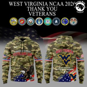 West Virginia Mountaineers Veterans Day 2026 Hoodie