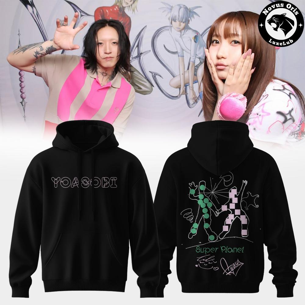 YOASOBI Super Planet Tour 2026 Signed Hoodie - NovusOris Best