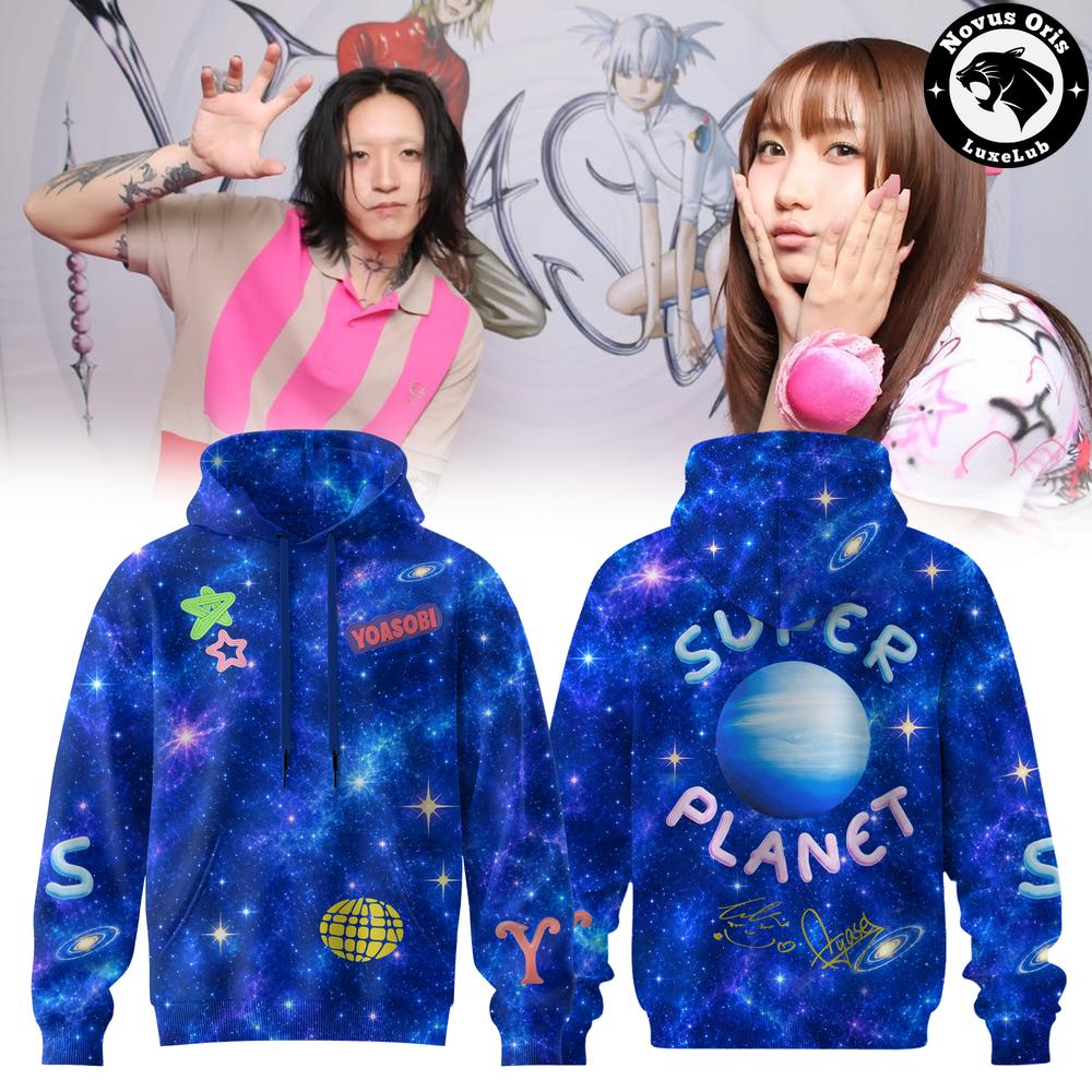 YOASOBI Super Planet Tour 2026 Signed Hoodie - NovusOris Best